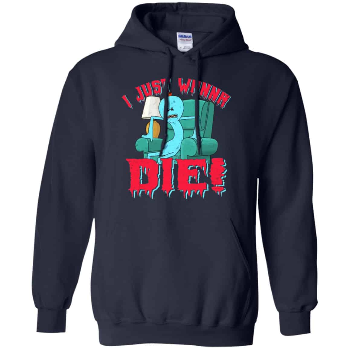 Rick And Morty: I Just Wanna Die Shirt, Hoodie, Tank