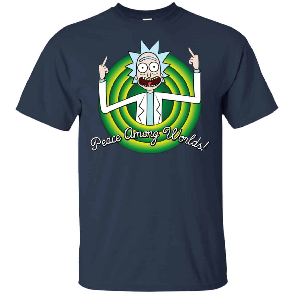 Peace Among Worlds Rick And Morty Shirt, Hoodie, Tank