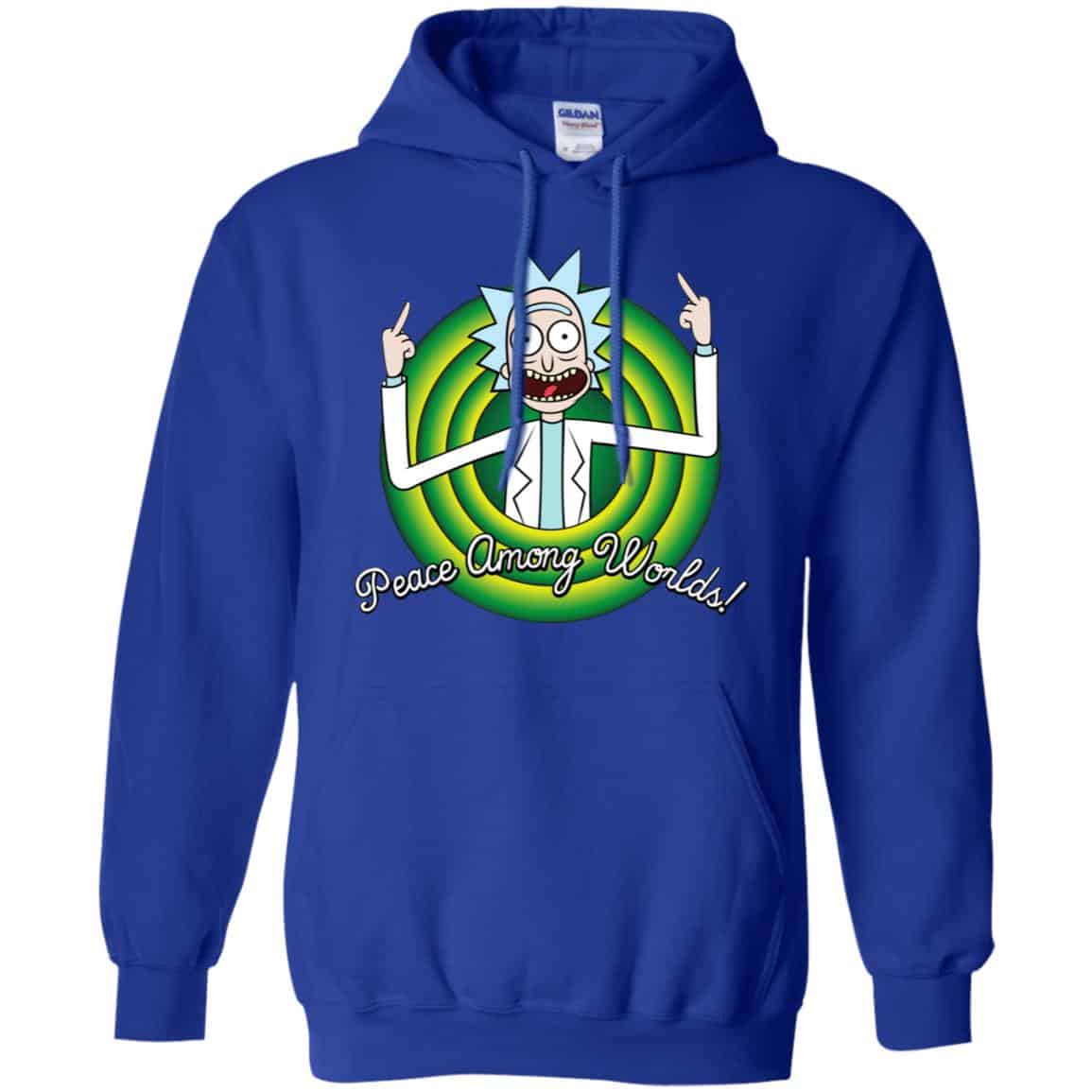 Peace Among Worlds Rick And Morty Shirt, Hoodie, Tank