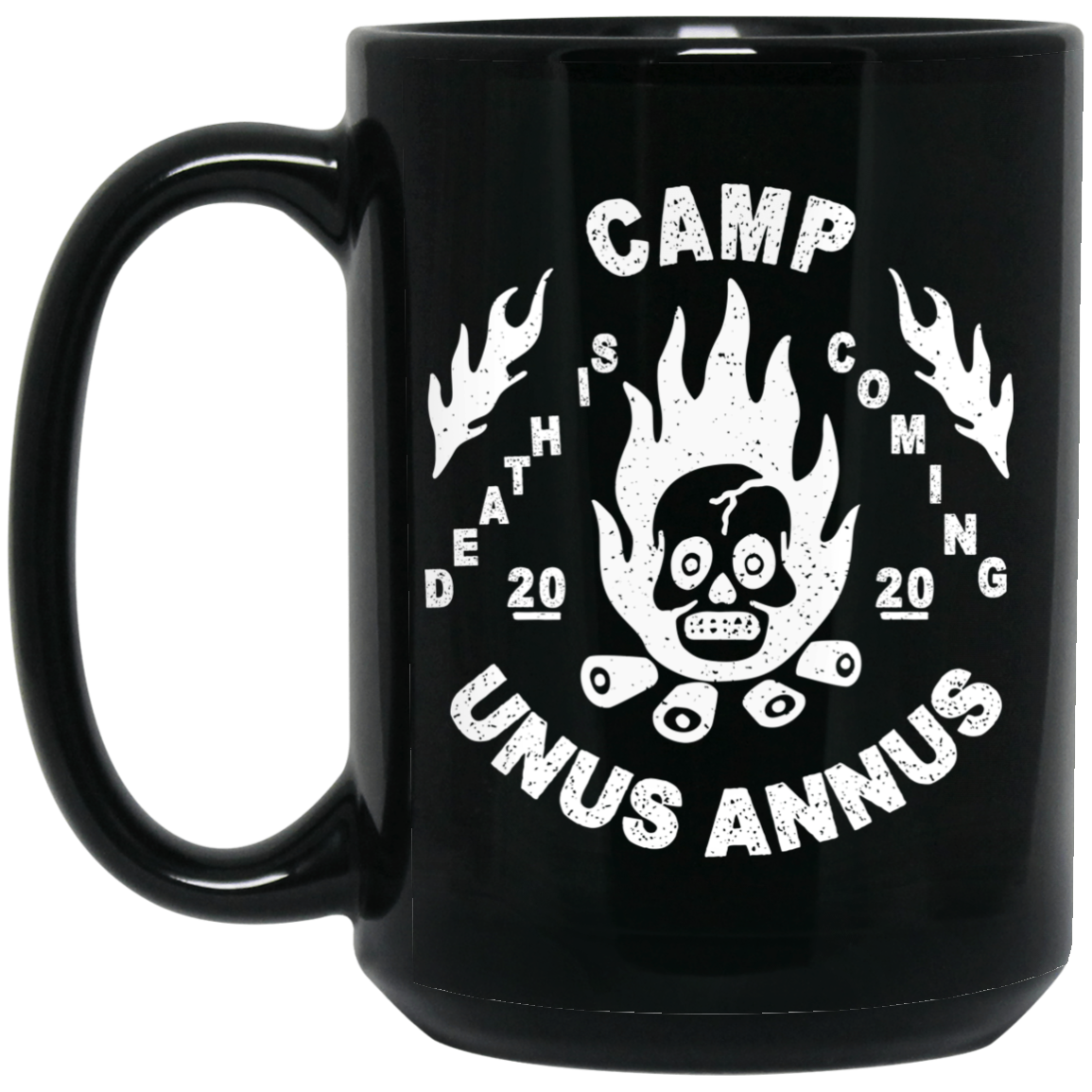 Camp Unus Annus 2020 Death Is Coming Mug