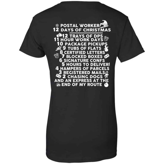 
	Postal Worker 12 Days Of Christmas T-Shirts, Hoodie, Tank