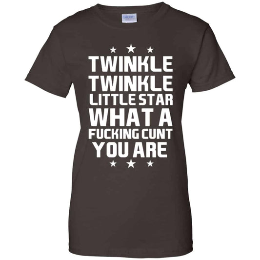 Twinkle Twinkle Little Star What A Fucking Cunt You Are Shirt, Hoodie, Tank
