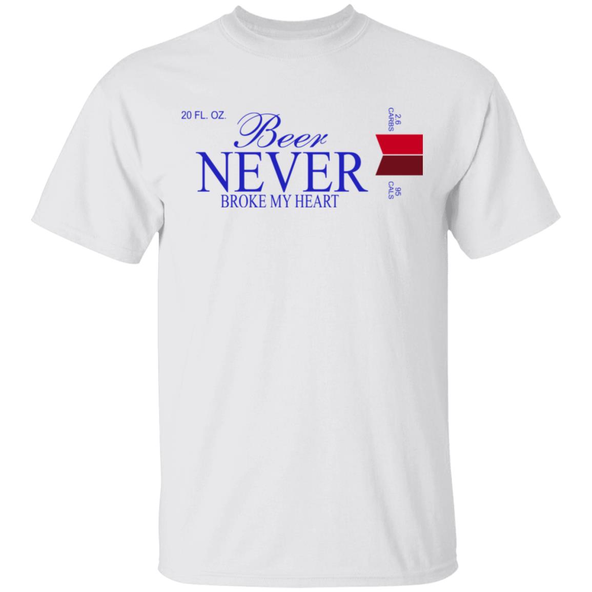 Beer Never Broke My Heart Michelob Ultra Shirt, Hoodie, Tank