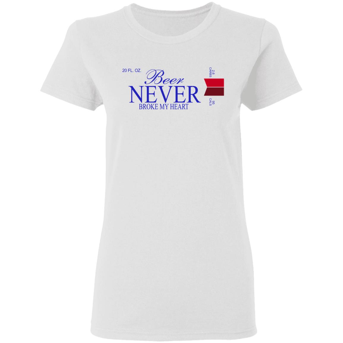 Beer Never Broke My Heart Michelob Ultra Shirt, Hoodie, Tank