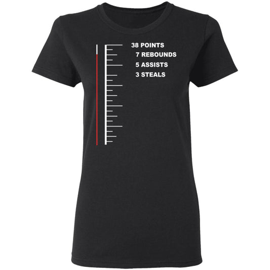 
	Flugame 38 Points 7 Rebounds 5 Assists 3 Steals Shirt, Hoodie, Tank