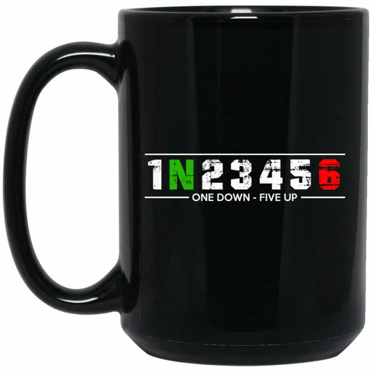 
	1 N 2 3 4 5 6 One Down Five Up Mug