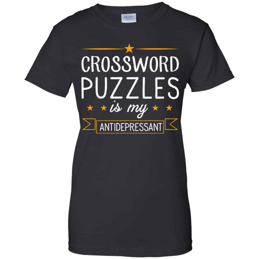 
	Crossword Puzzles Is My Antidepressant Gaming Shirt, Hoodie, Tank