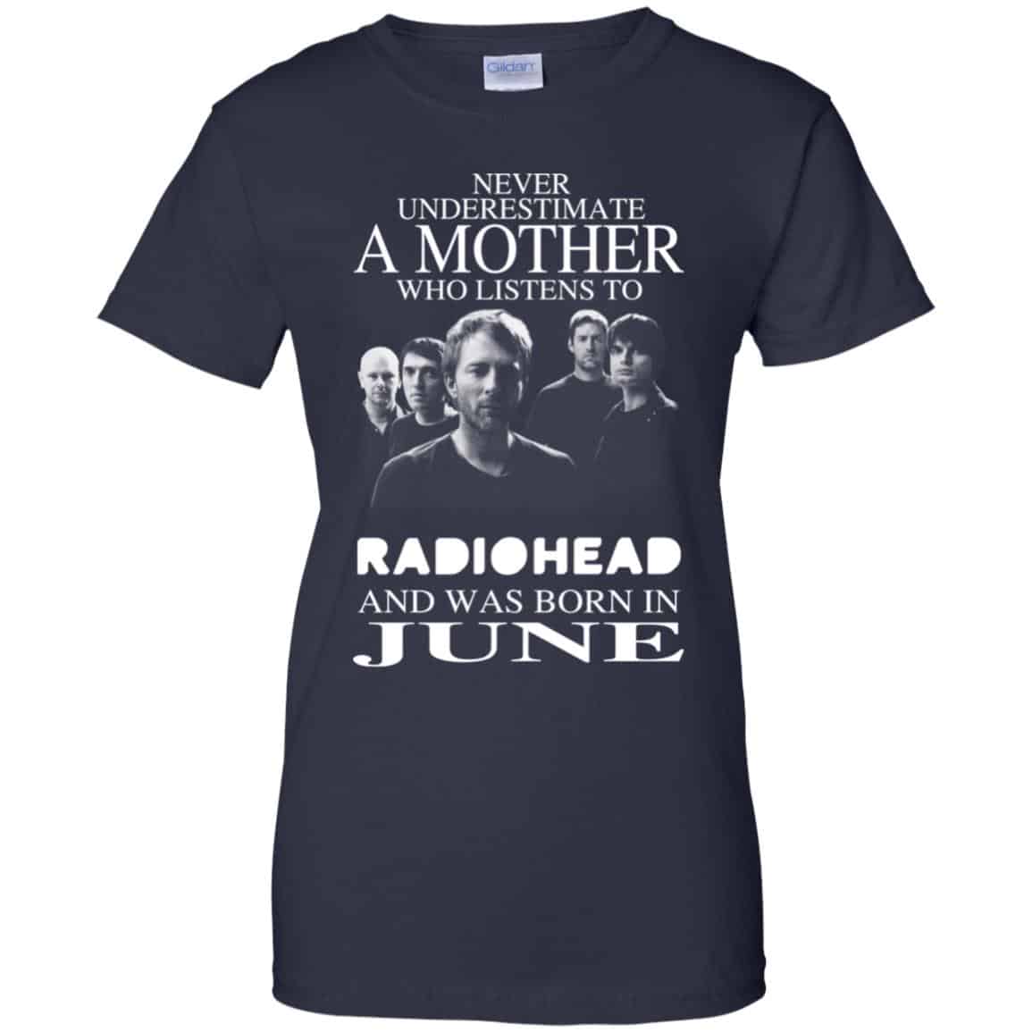 A Mother Who Listens To Radiohead And Was Born In June T-Shirts, Hoodie, Tank