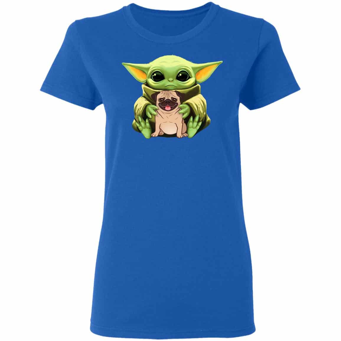 Baby Yoda Hug Pug Dog Shirt, Hoodie, Tank