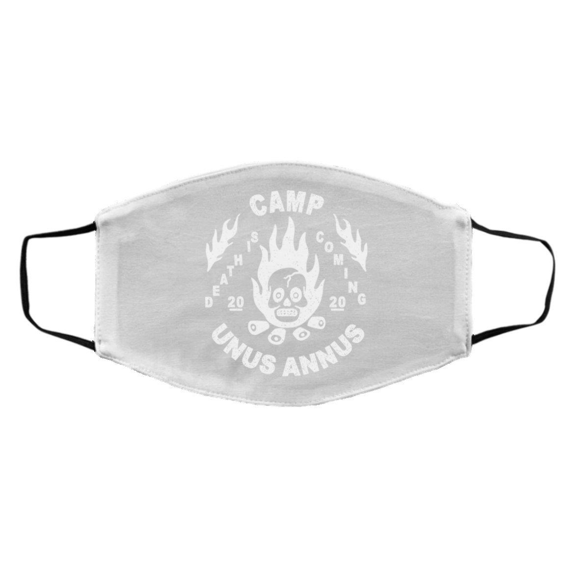 Camp Unus Annus 2020 Death Is Coming Face Mask