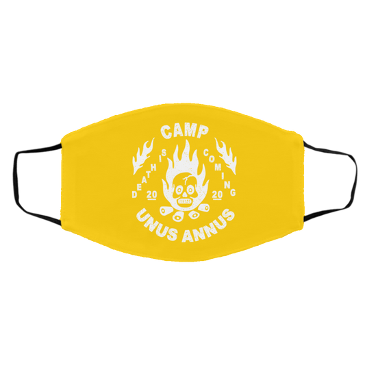 
	Camp Unus Annus 2020 Death Is Coming Face Mask
