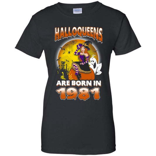 
	Halloqueens Are Born In 1981 Halloween T-Shirts, Hoodie, Tank
