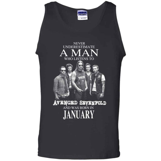 
	A Man Who Listens To Avenged Sevenfold And Was Born In January T-Shirts, Hoodie, Tank