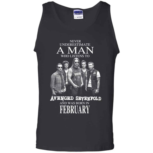 A Man Who Listens To Avenged Sevenfold And Was Born In February T-Shirts, Hoodie, Tank