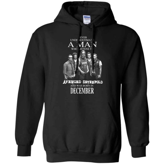 A Man Who Listens To Avenged Sevenfold And Was Born In December T-Shirts, Hoodie, Tank