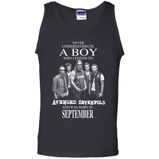 
	A Boy Who Listens To Avenged Sevenfold And Was Born In September T-Shirts, Hoodie, Tank