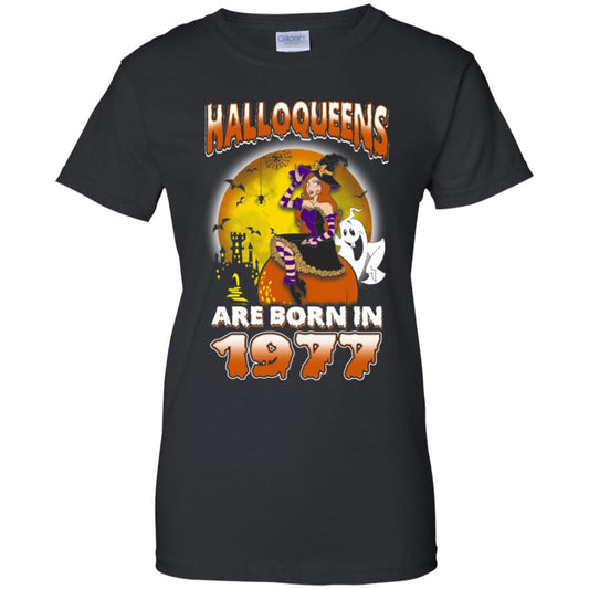 Halloqueens Are Born In 1977 Halloween T-Shirts, Hoodie, Tank