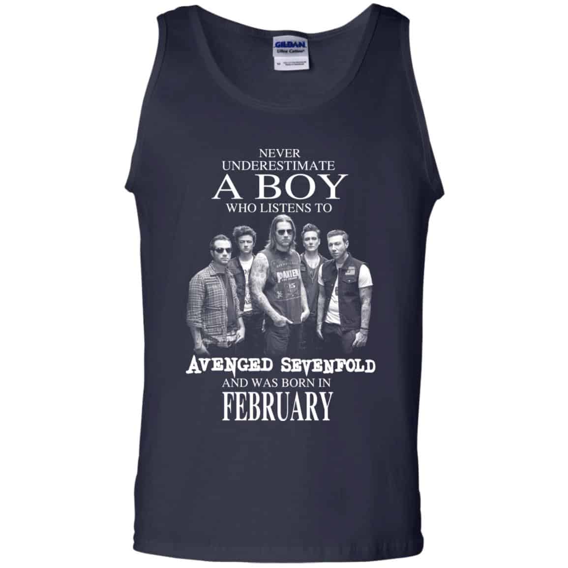 A Boy Who Listens To Avenged Sevenfold And Was Born In February T-Shirts, Hoodie, Tank