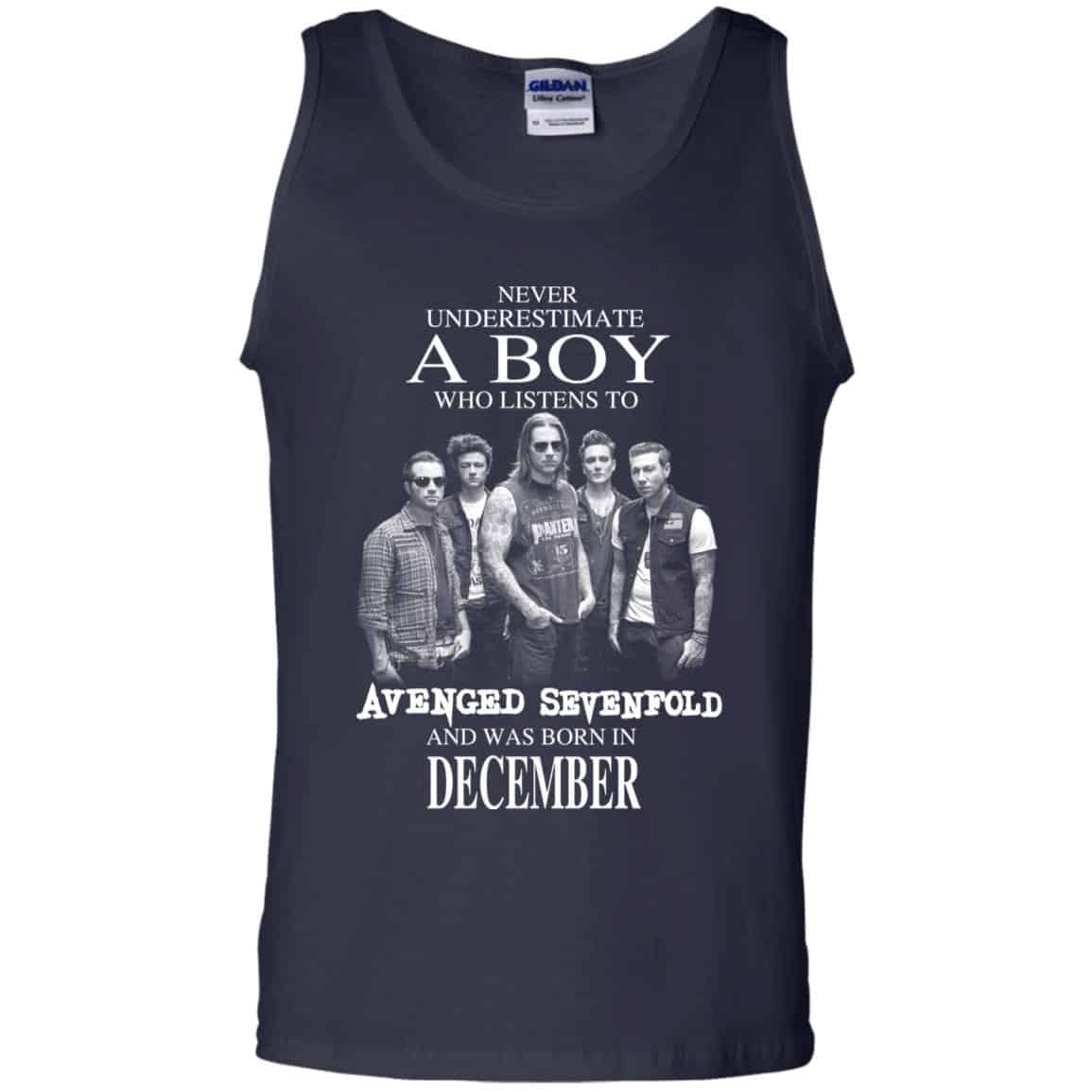 A Boy Who Listens To Avenged Sevenfold And Was Born In December T-Shirts, Hoodie, Tank