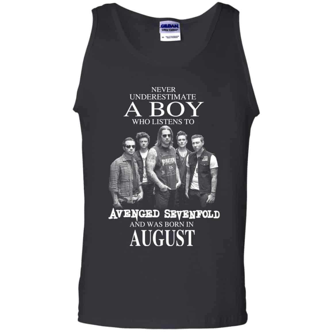 
	A Boy Who Listens To Avenged Sevenfold And Was Born In August T-Shirts, Hoodie, Tank