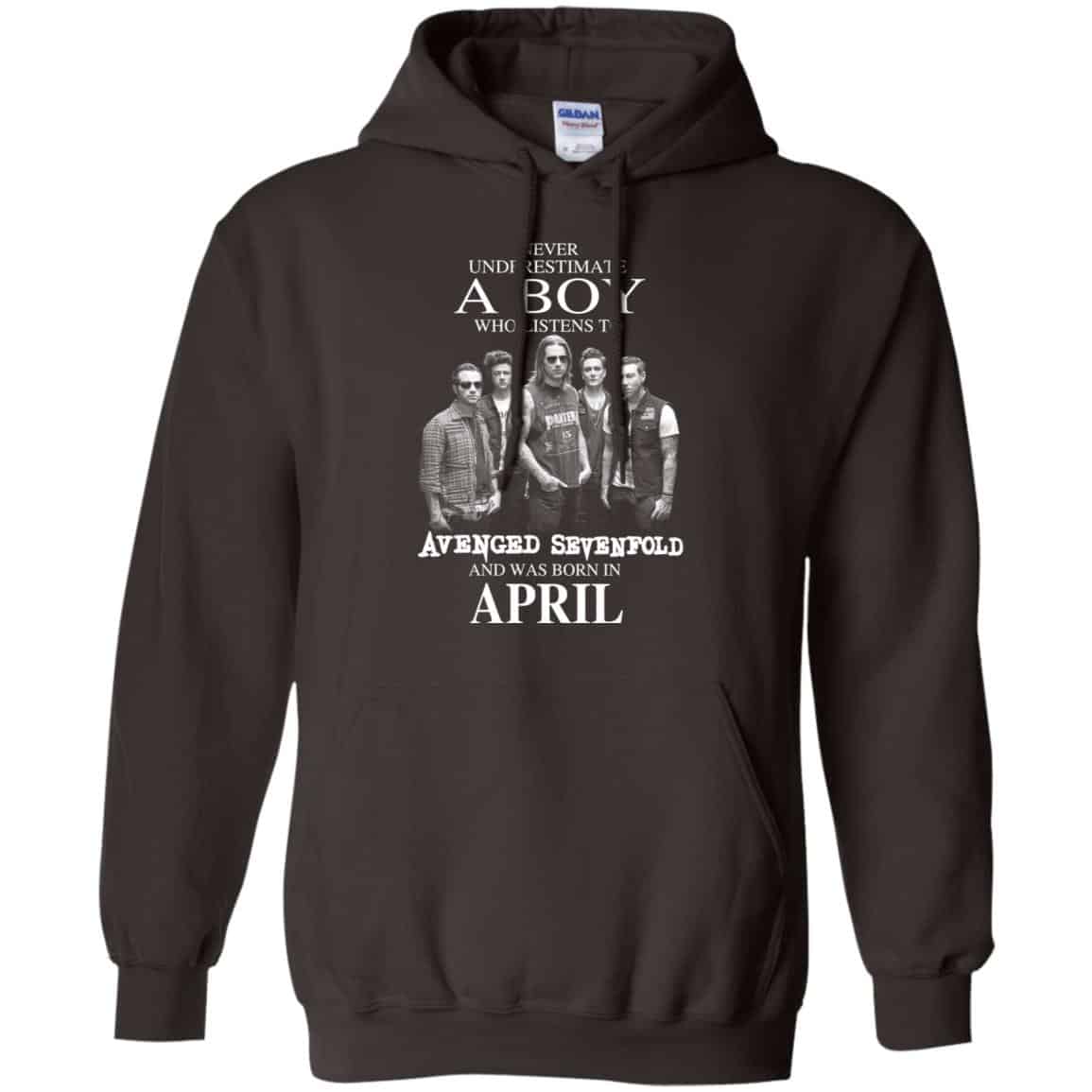 A Boy Who Listens To Avenged Sevenfold And Was Born In April T-Shirts, Hoodie, Tank