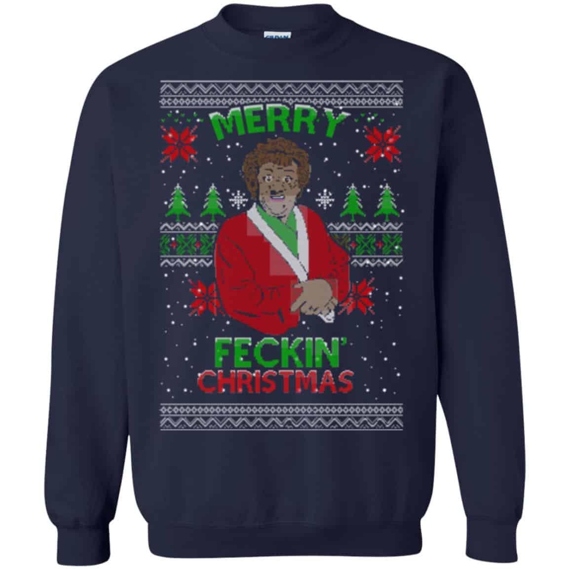 Merry Fecking Christmas Mrs Browns Boys Sweater, Hoodie