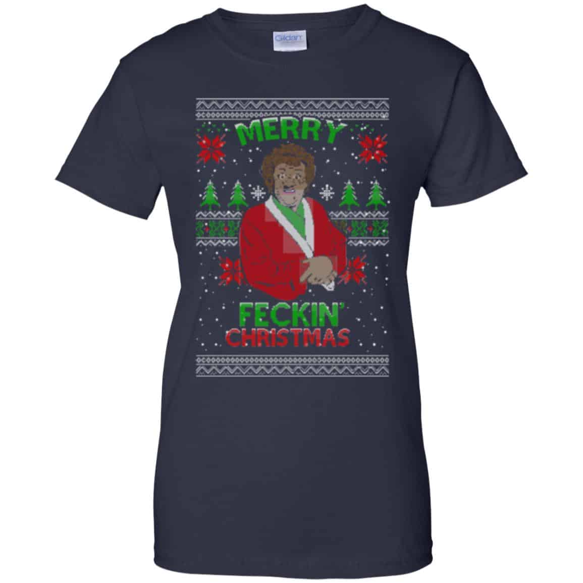 Merry Fecking Christmas Mrs Browns Boys Sweater, Hoodie