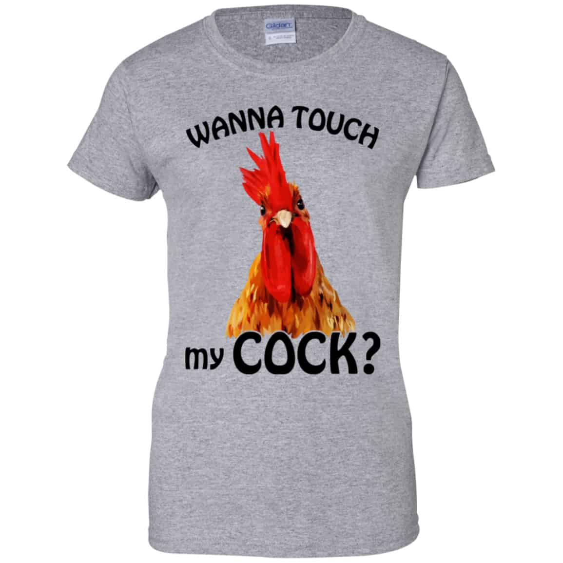 Wanna Touch My Cock Funny Chicken Shirt, Hoodie, Tank