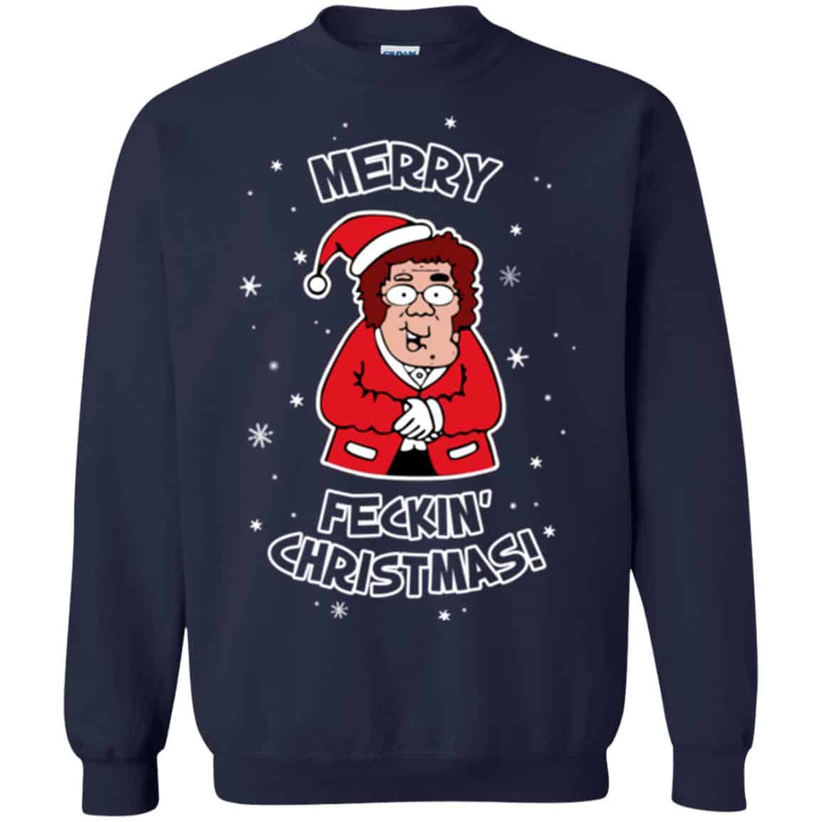 Merry Fecking Christmas Mrs Browns Boys Sweater, Hoodie, T-Shirts