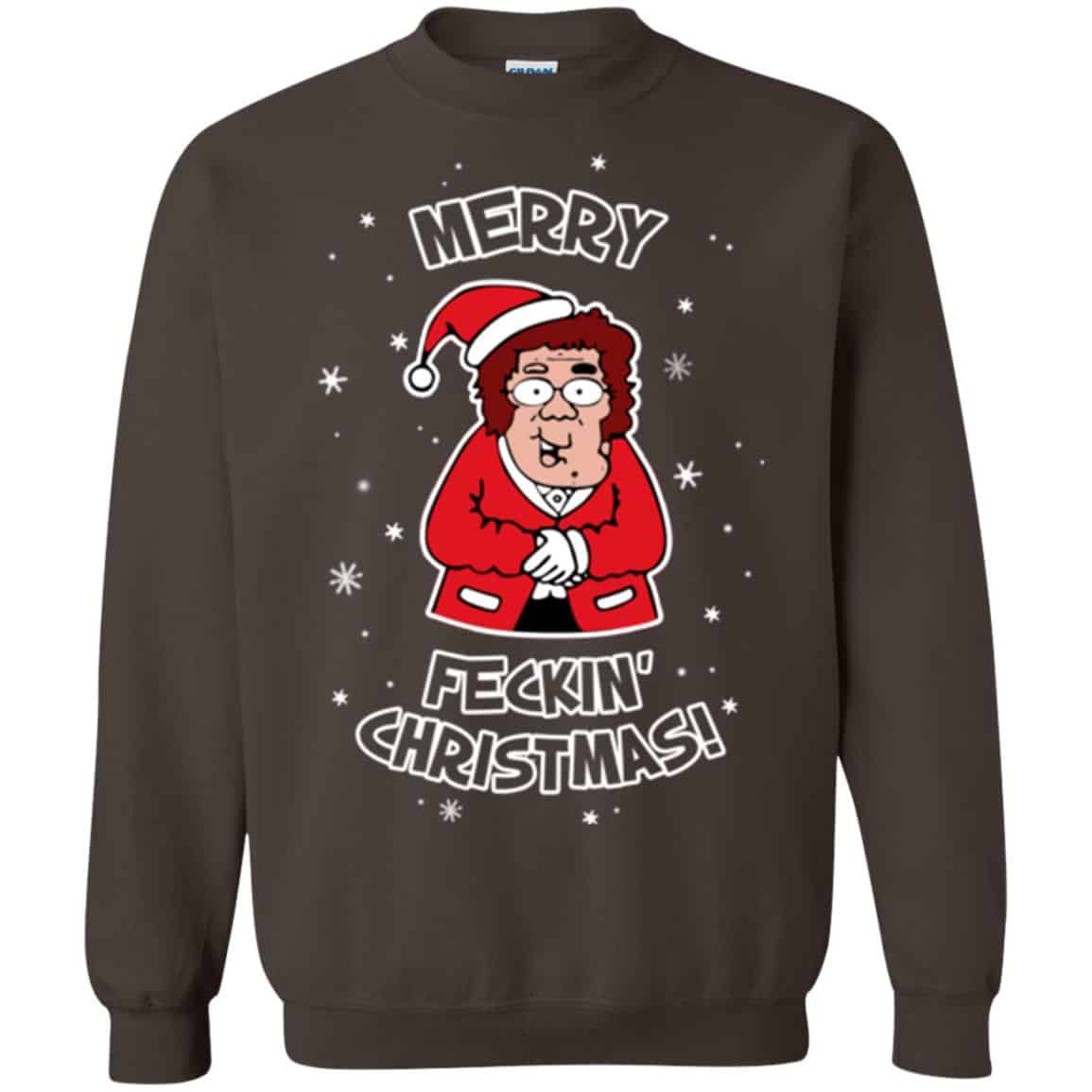 Merry Fecking Christmas Mrs Browns Boys Sweater, Hoodie, T-Shirts