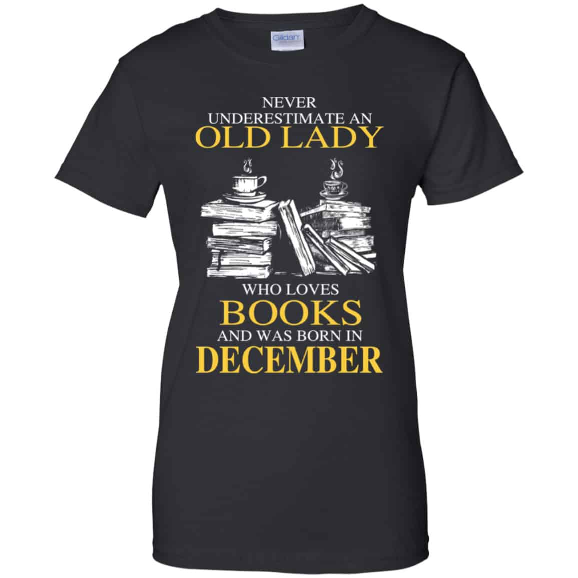 
	An Old Lady Who Loves Books And Was Born In December Shirt, Hoodie, Tank