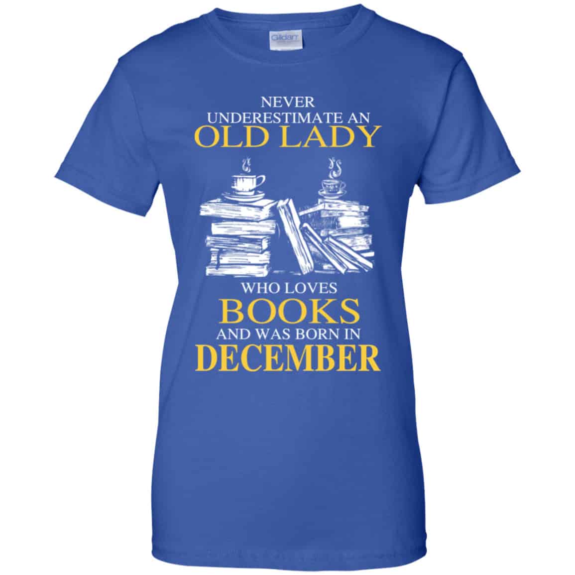 An Old Lady Who Loves Books And Was Born In December Shirt, Hoodie, Tank
