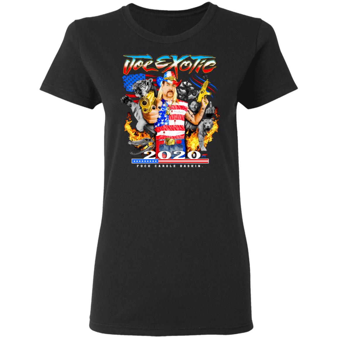 Joe Exotic 2020 President Fuck Carole Baskin Tiger King Shirt, Hoodie, Tank