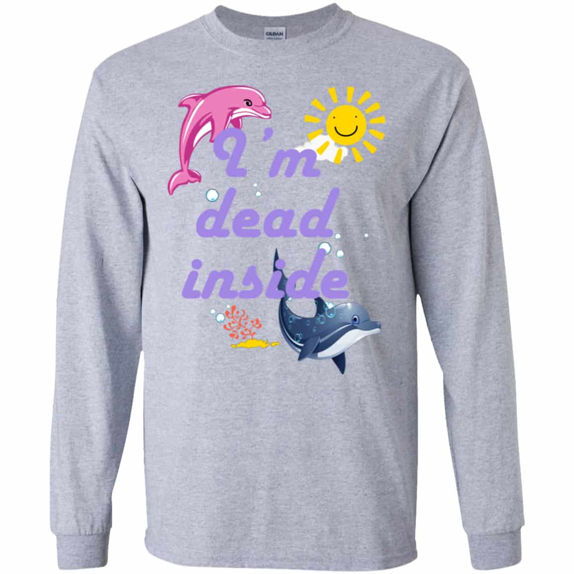 I Am Dead Inside Dolphins Shirt, Hoodie, Tank