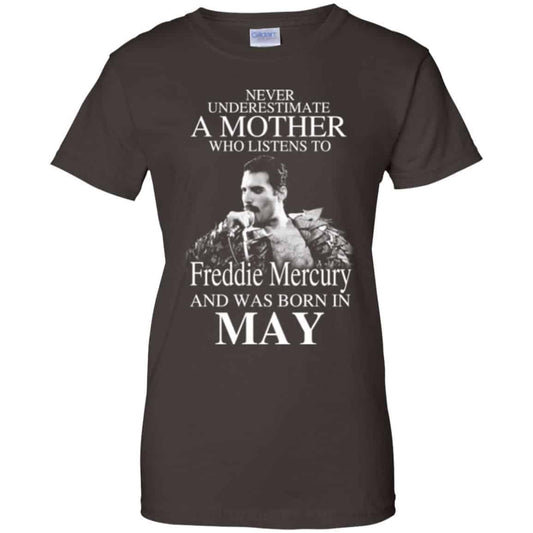 
	A Mother Who Listens To Freddie Mercury And Was Born In May T-Shirts, Hoodie, Tank