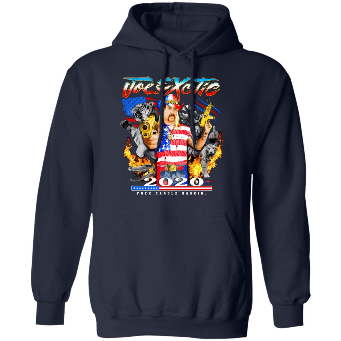 Joe Exotic 2020 President Fuck Carole Baskin Tiger King Shirt, Hoodie, Tank