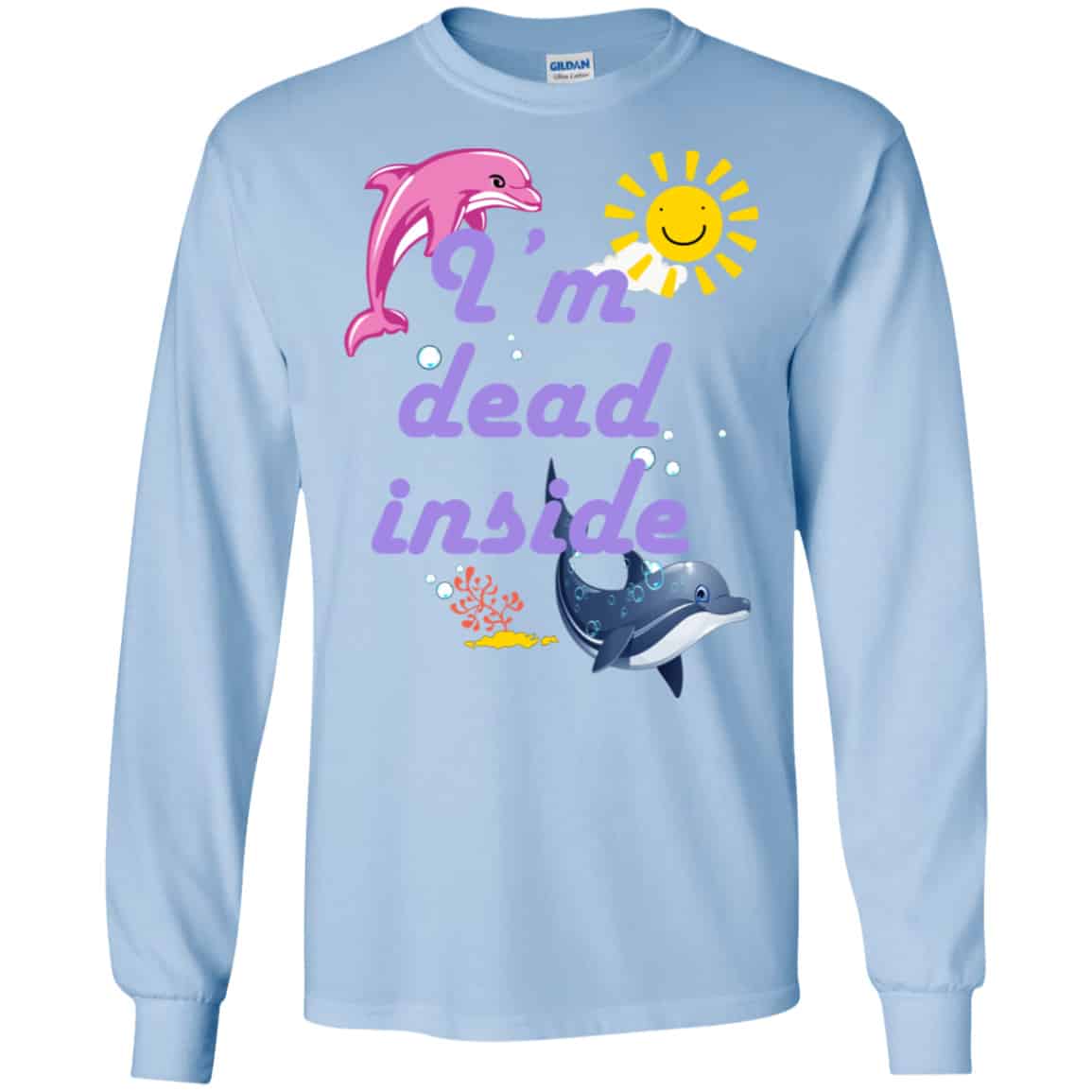 I Am Dead Inside Dolphins Shirt, Hoodie, Tank