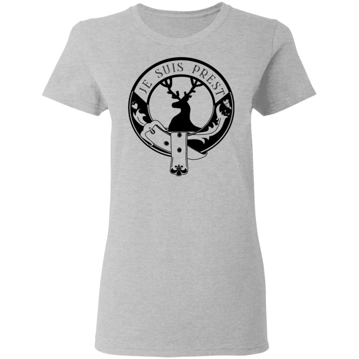 Je Suis Prest Logo #Outlander Shirt, Hoodie, Tank