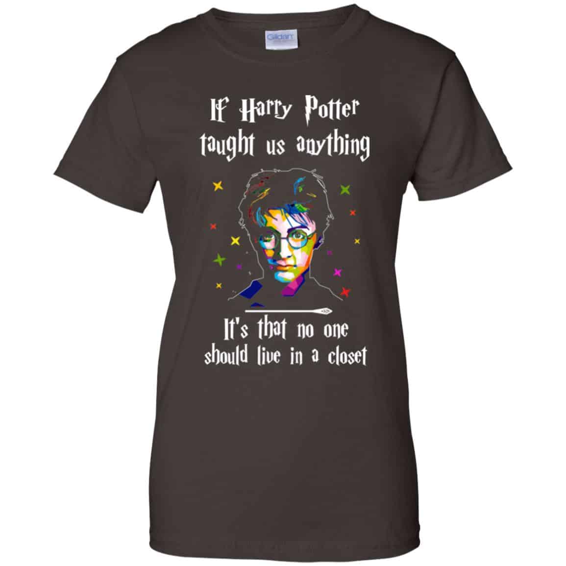 Harry Potter: If Harry Potter Taught Us Anything It’s That No One Should Live In A Closet T-Shirts, Hoodie, Tank