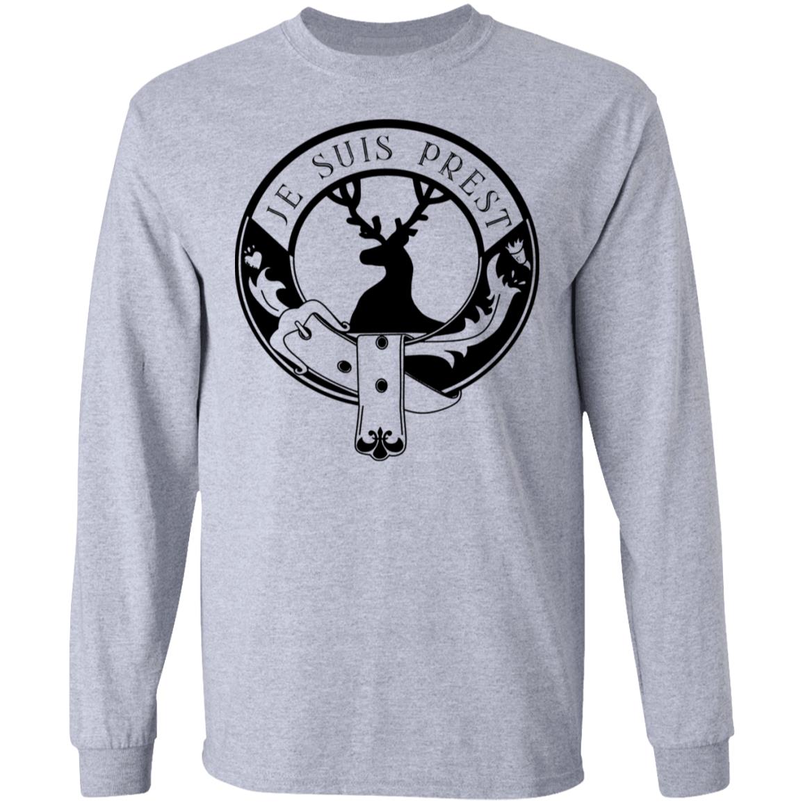 Je Suis Prest Logo #Outlander Shirt, Hoodie, Tank