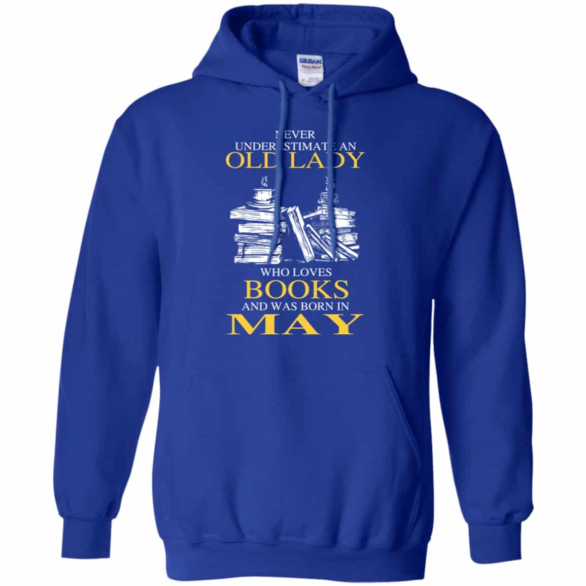 An Old Lady Who Loves Books And Was Born In May Shirt, Hoodie, Tank