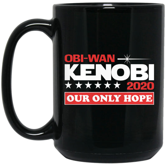 
	Obi-Wan Kenobi 2020 Our Only Hope Mug