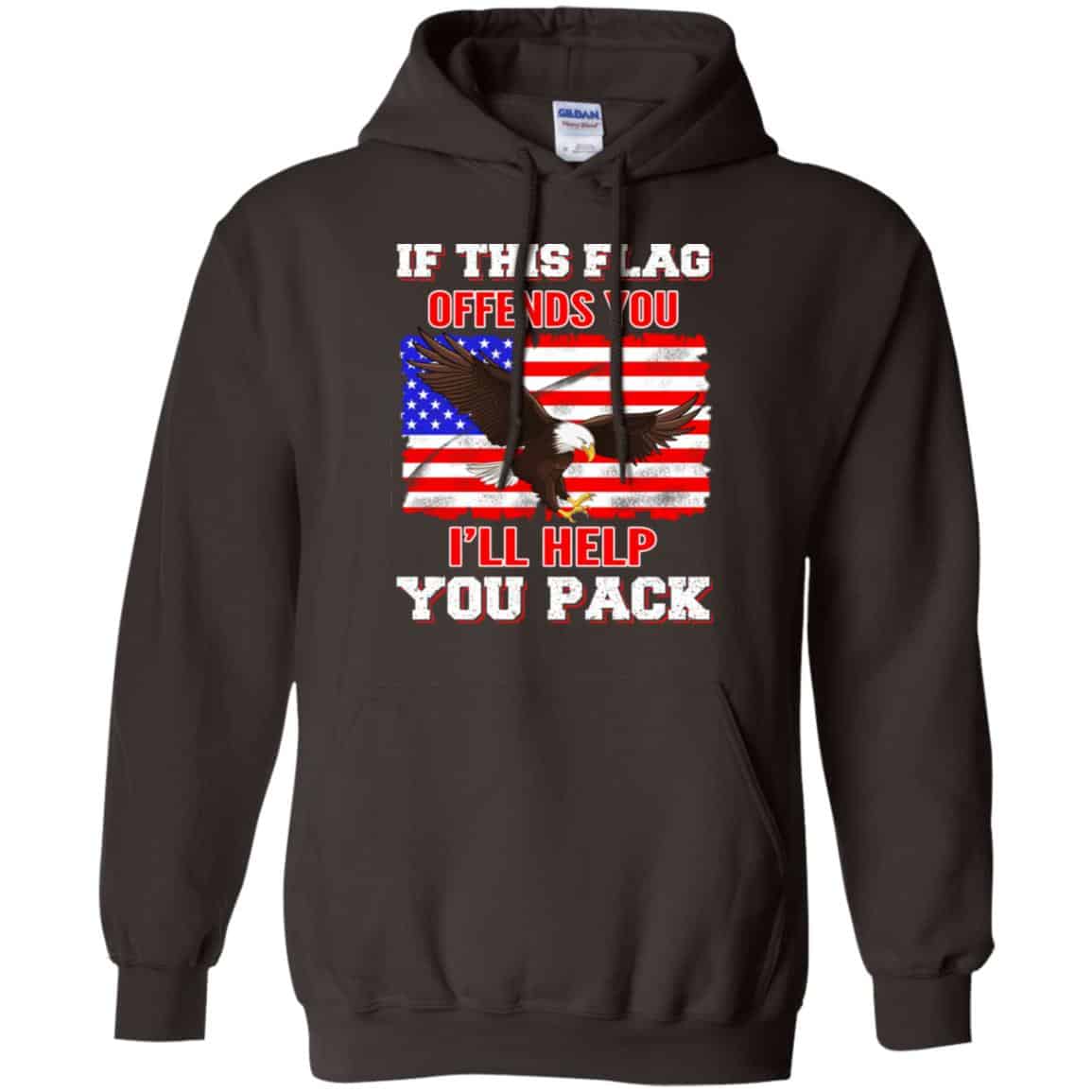 If This Flag Offends You I’ll Help You Pack Shirt, Hoodie, Tank