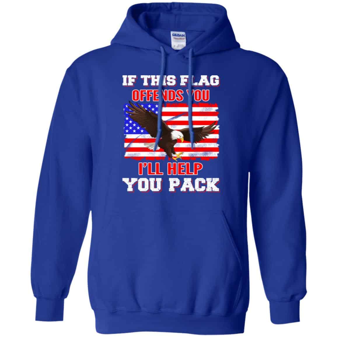 If This Flag Offends You I’ll Help You Pack Shirt, Hoodie, Tank