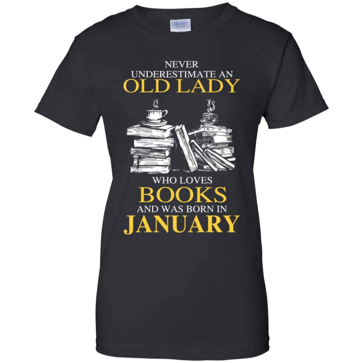 
	An Old Lady Who Loves Books And Was Born In January Shirt, Hoodie, Tank