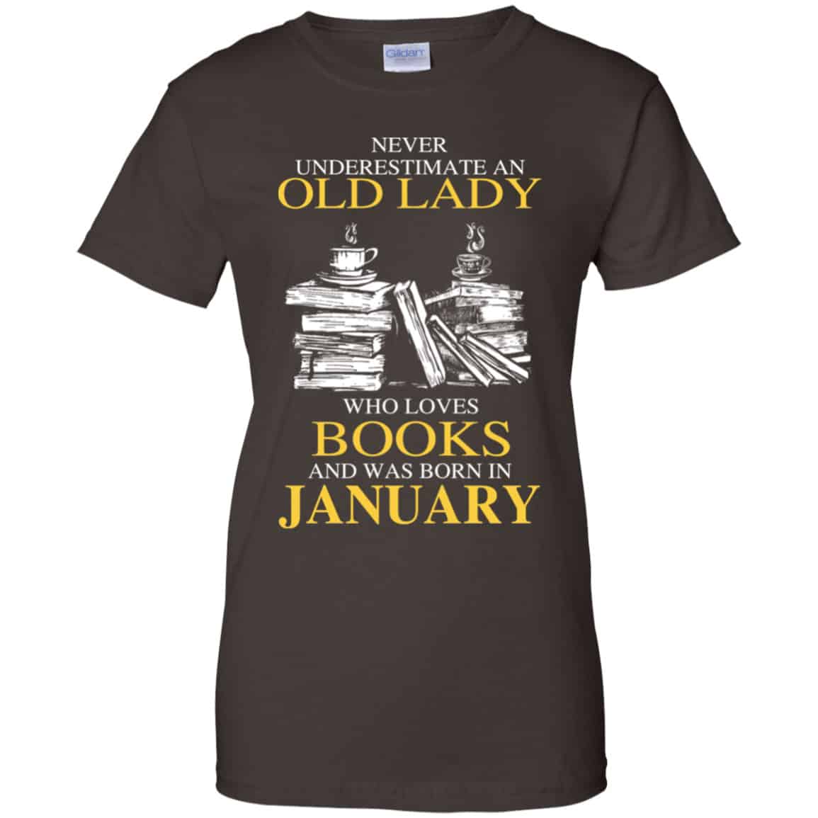 An Old Lady Who Loves Books And Was Born In January Shirt, Hoodie, Tank