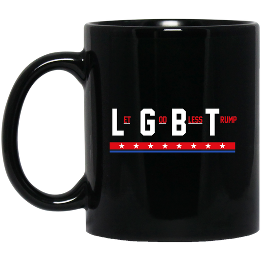 LGBT Let God Bless Trump Mug