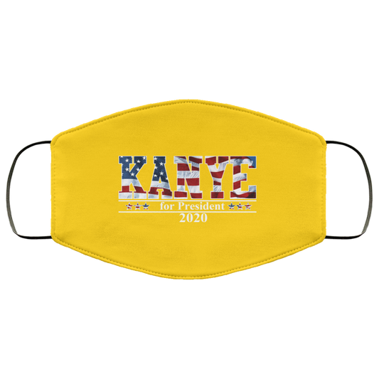 
	Kanye West for President 2020 Face Mask