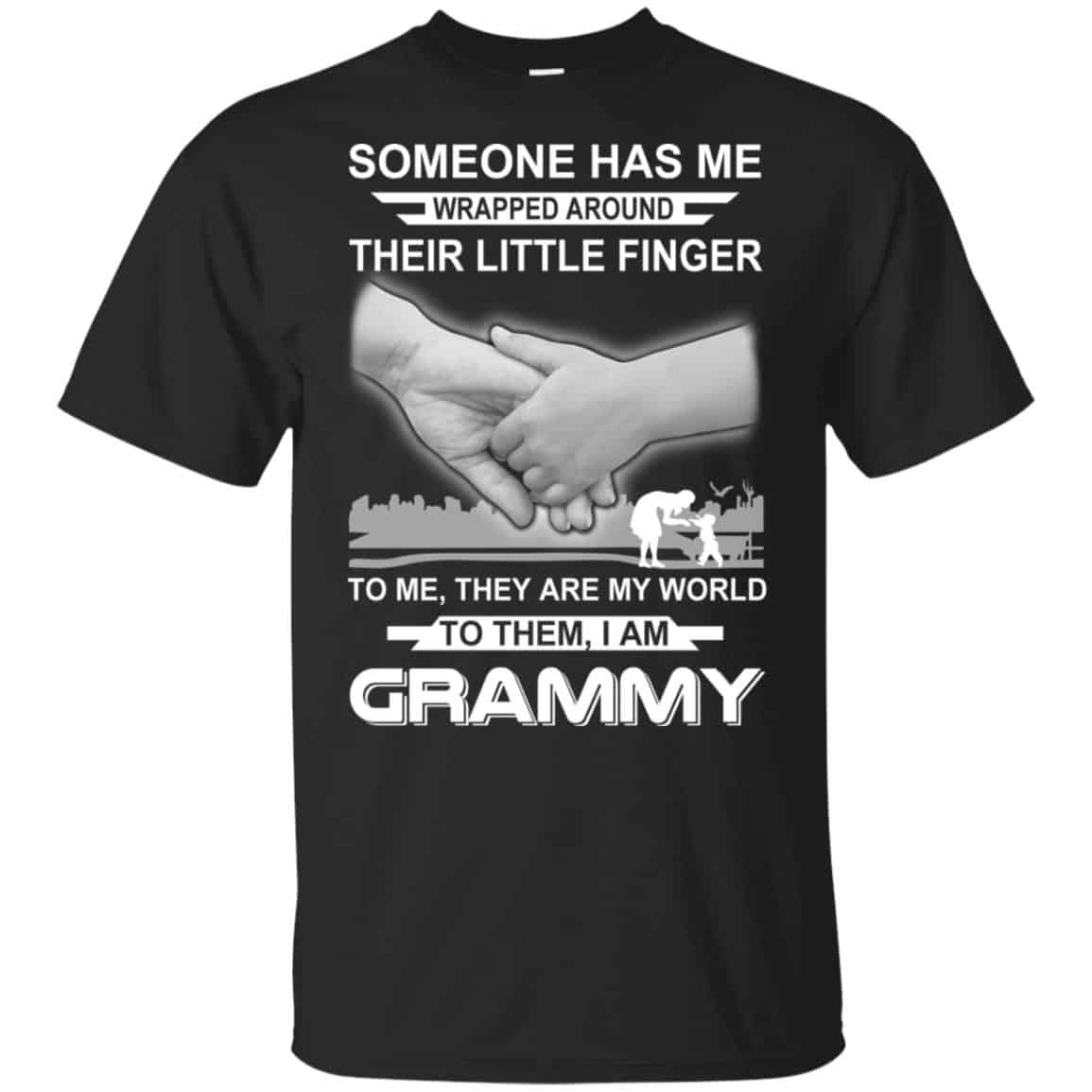 Someone Has Me Wrapped Around Their Little Finger To Me, I Am Grammy T-Shirts, Hoodie, Tank