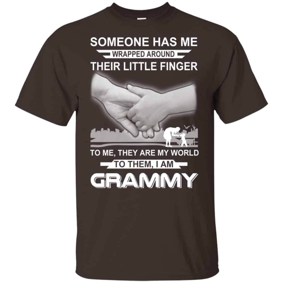 Someone Has Me Wrapped Around Their Little Finger To Me, I Am Grammy T-Shirts, Hoodie, Tank